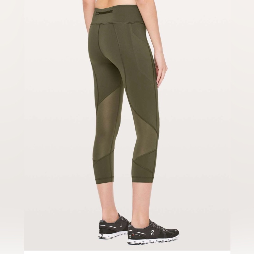 Lululemon Pace Rival Crop Leggings Size 8